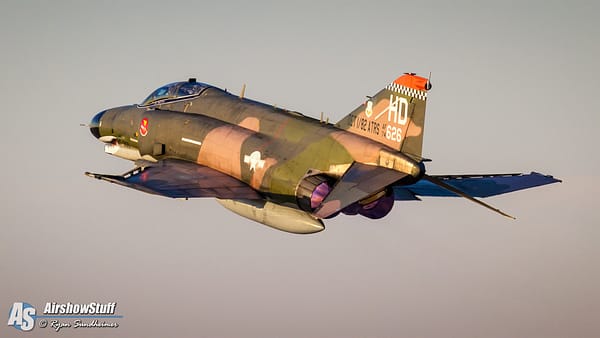 USAF F-4 Phantom II Afterburner Takeoff