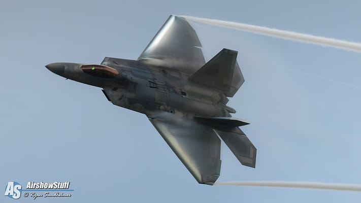USAF F-22 Raptor Demonstration Team 2020 Airshow Schedule Released