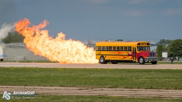 Indy Boys Jet-Powered School Bus