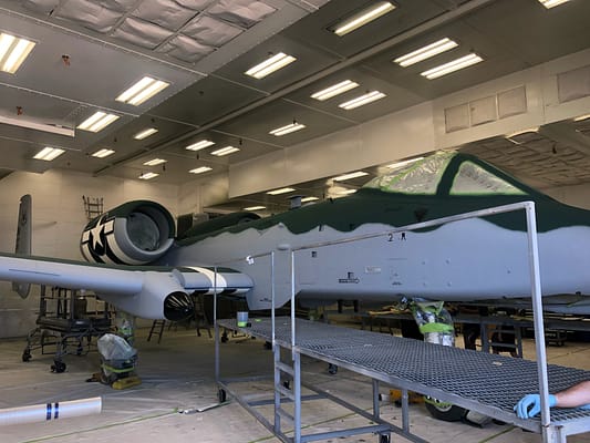 Exclusive Photos Of The A-10 Demo Team’s WWII-Inspired Warthog Paint Scheme