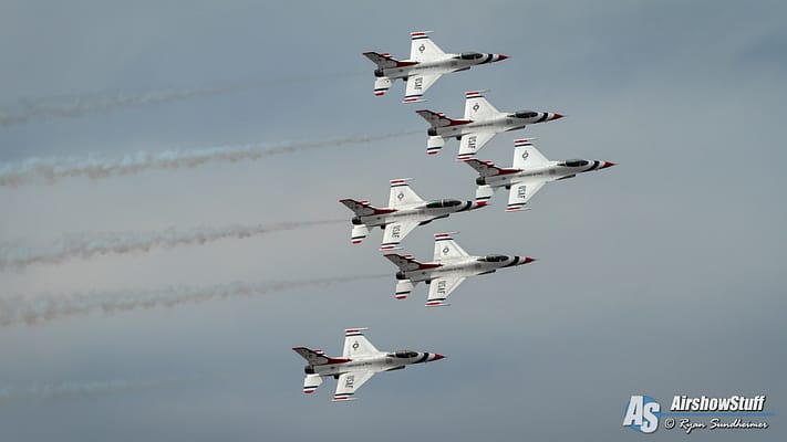 Thunderbirds Are Go For 2018 Daytona 500 Flyover