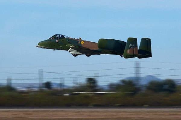 US Air Force A-10 Thunderbolt II Demo Team - Vietnam Camouflage Paint Scheme - AirshowStuff