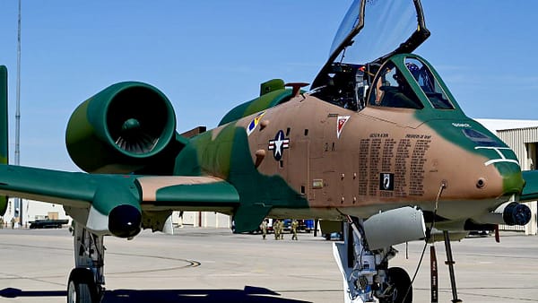 US Air Force A-10 Thunderbolt II Demo Team - Vietnam Camouflage Paint Scheme - AirshowStuff