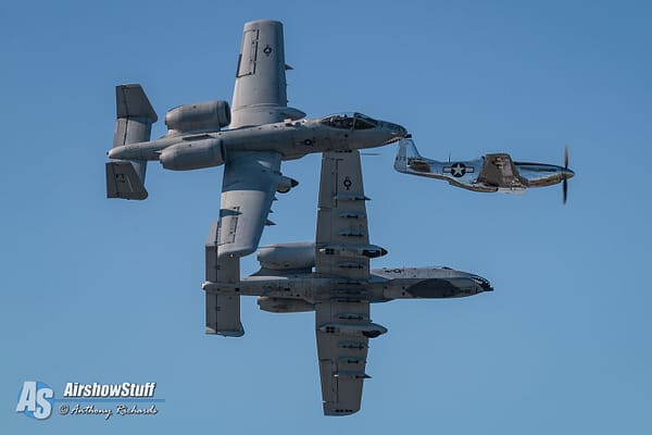 USAF A-10 Thunderbolt II Demonstration Team 2018 Airshow Schedule Released