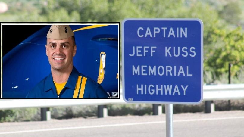 Colorado Highway Named In Honor Of Marine Capt. Jeff Kuss, Blue Angel #6