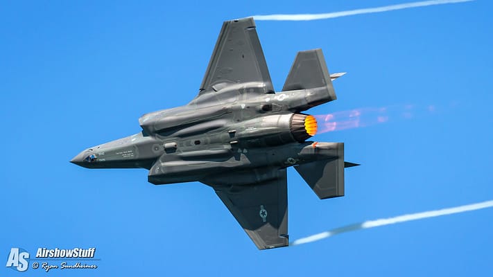 F-35 Lightning II Approved For Extra Flybys During 2018 Airshow Performances