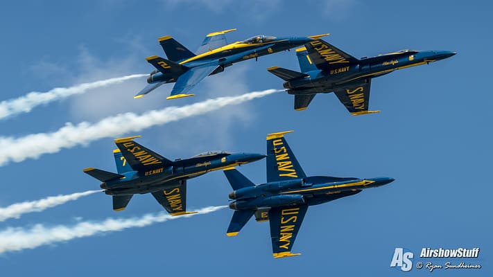 US Navy Blue Angels 2020 Airshow Schedule Released