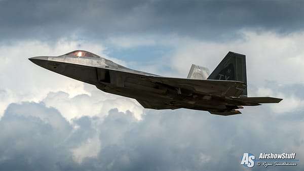 Usaf F 22 Raptor Demonstration Team 2022 Airshow Schedule Released