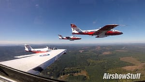 Flying with the Canadian Forces Snowbirds - Cockpit Cam - AirshowStuff