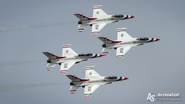 USAF Thunderbirds Preliminary 2021 Airshow Schedule Released