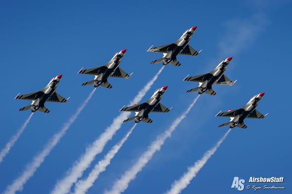 USAF Thunderbirds Will Resume 2016 Season At Ocean City