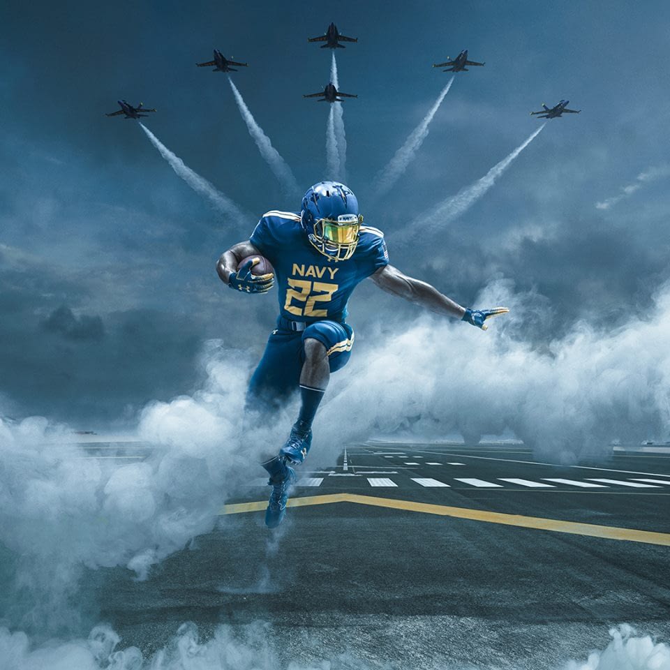 navy football jersey blue angels
