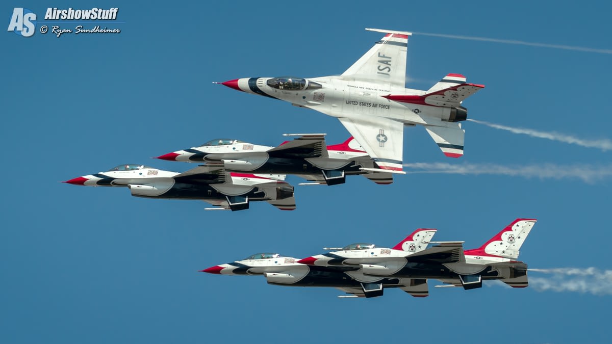 Usaf Thunderbirds 2021 Airshow Schedule Released Airshowstuff