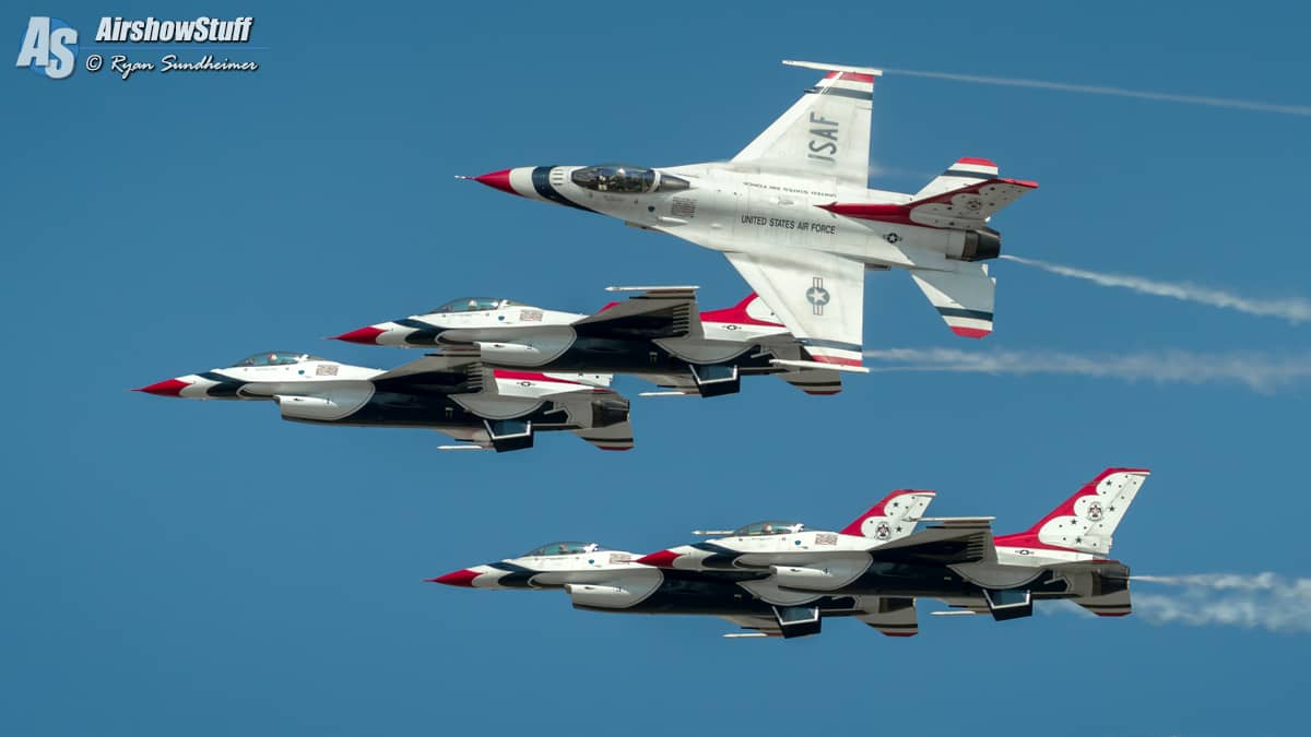 USAF Thunderbirds 2021 Airshow Schedule Released - AirshowStuff