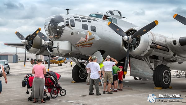 B-17 Flying Fortress - Heavy Bombers Weekend 2016