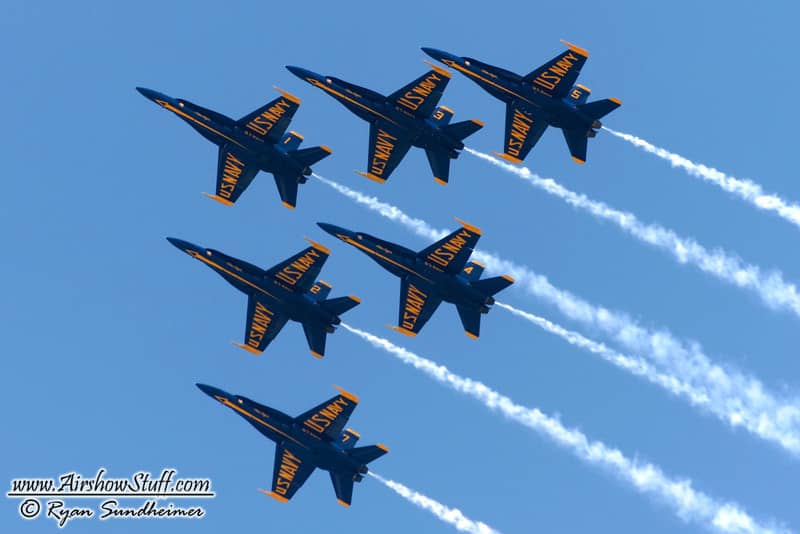 Blue Angels To Fly Delta Formation This Weekend In Cleveland; First Six-Ship Performance Since Crash