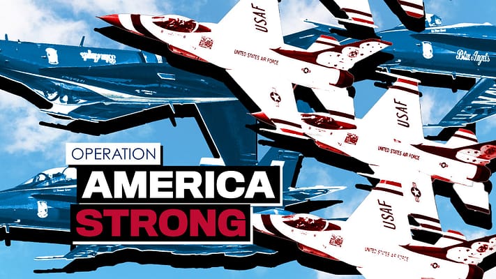 Operation America Strong: Blue Angel and Thunderbird Flyovers Confirmed By Pentagon and White House