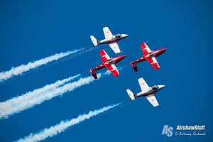 Canadian Snowbirds Practice - Double Take - Air Force Beach, BC