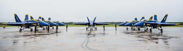 US Navy Blue Angels Receive First Super Hornet - AirshowStuff