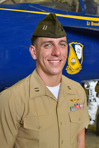 Marine Corps Capt. Rick Rose - US Navy Blue Angels
