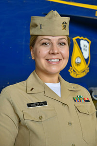 Navy Lt. j.g. Chelsea Dietlin