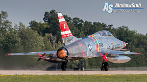 F-100 Super Sabre - EAA AirVenture Oshkosh 2015