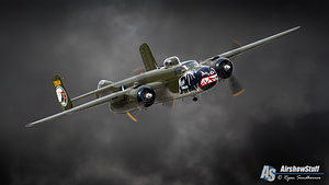 B-25 Mitchell Bombing Run