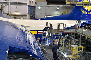 Fat Albert Completes Maintenance at Hill AFB