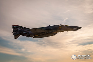 USAF F-4 Phantom II Twilight Demonstration - EAA AirVenture Oshkosh 2015