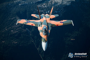 CF-18 Hornet Demonstration Team 2015