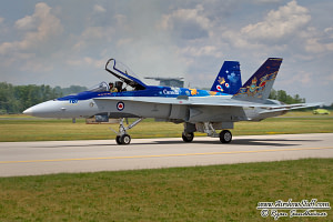 CF-18 Hornet Demonstration Team 2014