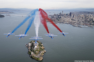 Patrouille de France Over San Francisco