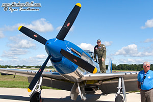 Vlado Lenoch and his P-51 Mustang "Moonbeam McSwine"