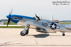 Vlado Lenoch and his P-51 Mustang "Moonbeam McSwine"