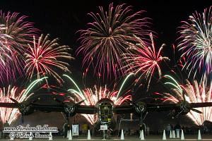 B-24 Liberator Fireworks