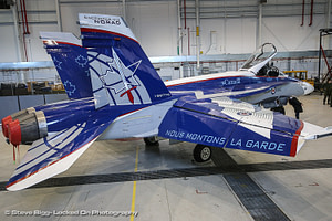 2018 CF-18 Hornet Demonstration Team - NORAD Paint Scheme