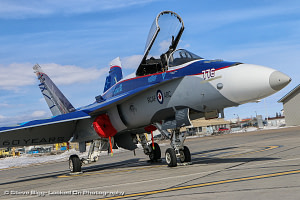 2018 CF-18 Hornet Demonstration Team - NORAD Paint Scheme
