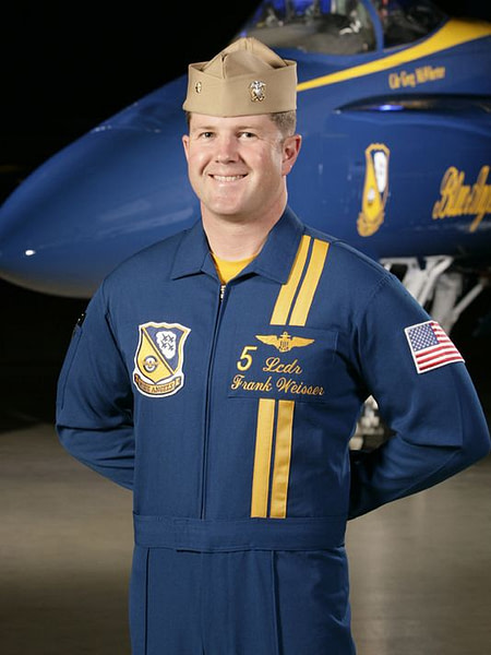 Commander Frank Weisser - US Navy Blue Angels