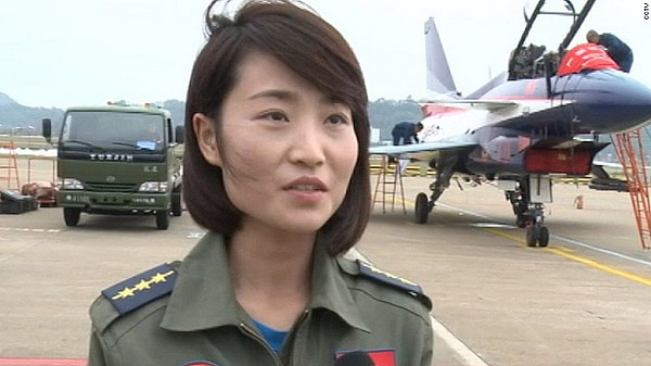 Chinese J-10 Pilot Yu Xu