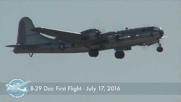 B-29 Superfortress "Doc" First Flight
