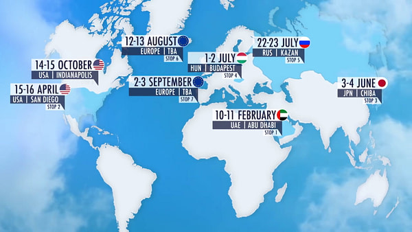 Red Bull Air Race 2017 Schedule