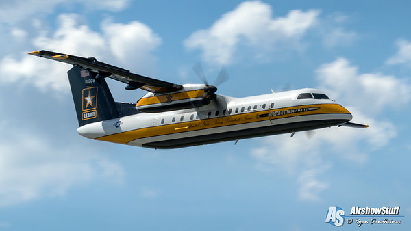 US Army Golden Knights C-147A - AirshowStuff