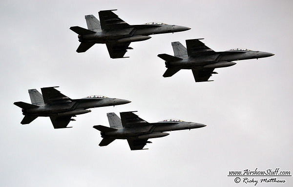 F-18 Hornets - Indy 500 Flyover 2016