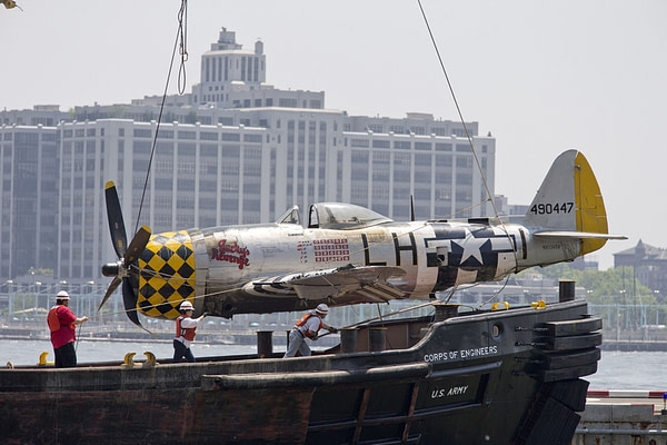 P-47 Thunderbolt "Jacky's Revenge" Pulled From Hudson River