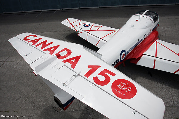 RCAF Snowbirds CT-114 Tutor Canada 150 Paint Scheme