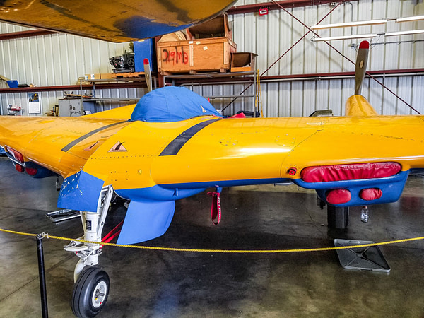 N-9MB Flying Wing on display at the Planes of Fame Air Museum in Chino California - AirshowStuff