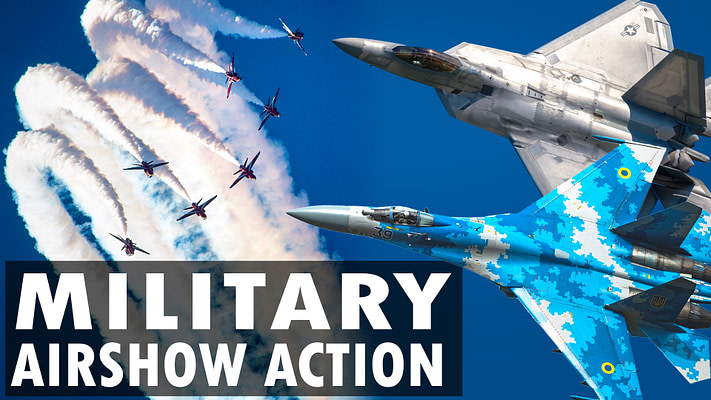 Nellis Air Show aerial performance 2025