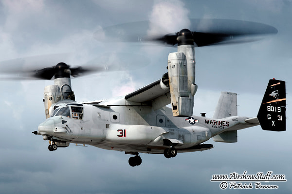 2022 USMC MV-22 Osprey Demonstrations Schedule Released