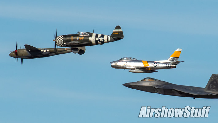 US Air Force Heritage Flights Will Be Longer This Airshow Season