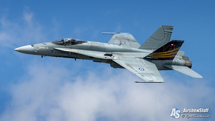 Canadian Forces CF-18 Hornet Demonstration Team 2020 Schedule Released